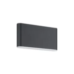 Eglo Vägglampa Grutti Aluminium Antracit 5W 630lm - 830-840-865 CCT | IP65