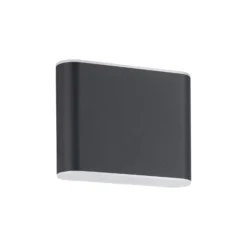 Eglo Vägglampa Grutti Aluminium Antracit 2W 320lm - 830-840-865 CCT | IP65