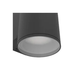 Eglo Vägglampa Izzalini Utomhus Stål Svart 2.8W 250lm - 830 Varm Vit | Passande för GU10