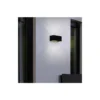 Eglo Vägglampa Lesmo Aluminium Svart 2W 390lm - 830 Varm Vit | IP54