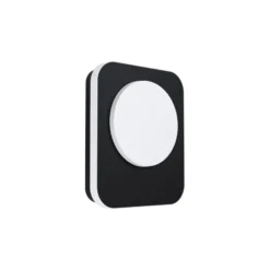 Eglo Vägglampa Madriz Aluminium Svart 3W 370lm - 830 Varm Vit | IP44