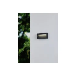 Eglo Vägglampa Maruggio Aluminium Svart 4W 520lm - 830-840-850-865 CCT | IP65