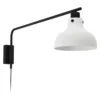 Eglo Vägglampa Matlock Stål Grå Svart | Passande För 1x E27