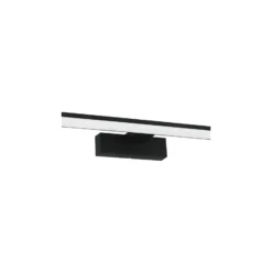 Eglo Vägglampa Pandella 1 Aluminium Svart Badrumsbelysning 14W 1700lm - 840 Kallvit | IP44
