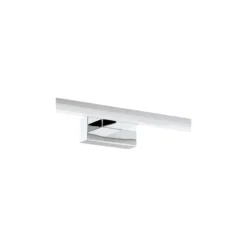 Eglo Vägglampa Pandella 1 Aluminium Krom Silver Badrumsbelysning 11W 1350lm - 840 Kallvit | IP44