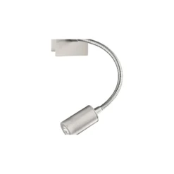 Eglo Vägglampa Pasteri Stål Satin Nickel 40 | IP20 - Inkl. Spot och Exkl. 1x E27