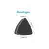 Eglo Vägglampa Pedersano Aluminium Svart 8W 800lm - 827-840-865 CCT | IP44