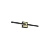 Eglo Vägglampa Peguera Aluminium Stål Svart 11W 1165lm - 830 Varm Vit | IP44