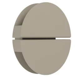 Eglo Vägglampa Pianosa Rostfritt Stål Sanded 45W 620lm - 827-865 Justerbar Vit | IP44