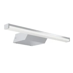 Eglo Vägglampa Regello-Z Plast Krom 12W 1350lm - 827-865 Justerbar Vit | IP44 - Dimbar