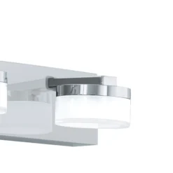 Eglo Vägglampa Romendo 1 Stål Krom 72W 1620lm - 830 Varm Vit | IP44 - Dimbar