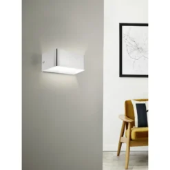 Eglo Vägglampa Sania 4 Aluminium 10W 1300lm - 830 Varm Vit