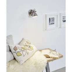 Eglo Vägglampa Seras Stål Beige 2W 250lm - 830 Varm Vit