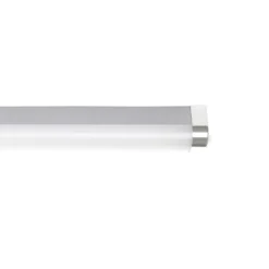 Eglo Vägglampa Tragacete 1 Plast Stål Silver 155W 1900lm - 840 Kallvit | IP44