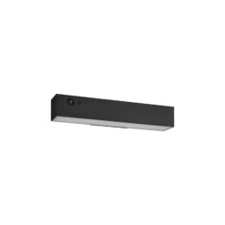 Eglo Vägglampa Voscari Solar Antracit 6W 900lm - 840 Kallvit | IP54 - Dimbar - Rörelsesensor