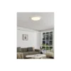 Eglo Vägg och Taklampa Frania Stål Vit 5.5W 600lm - 830 Varm Vit | IP20