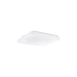 Eglo Vägg och Taklampa Frania-S Stål Vit 14.6W 1600lm - 840 Kallvit | IP44