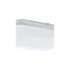 Eglo Vägg och Taklampa Frania Stål Vit 5.5W 600lm - 830 Varm Vit | IP20
