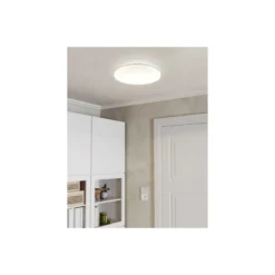Eglo Vägg och Taklampa Frania-S Stål Vit 5.5W 600lm - 830 Varm Vit | IP20