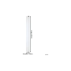 Eglo Vägg och Taklampa Gita 2 Metall Krom 8.3W 1000lm - 840 Kallvit | IP44