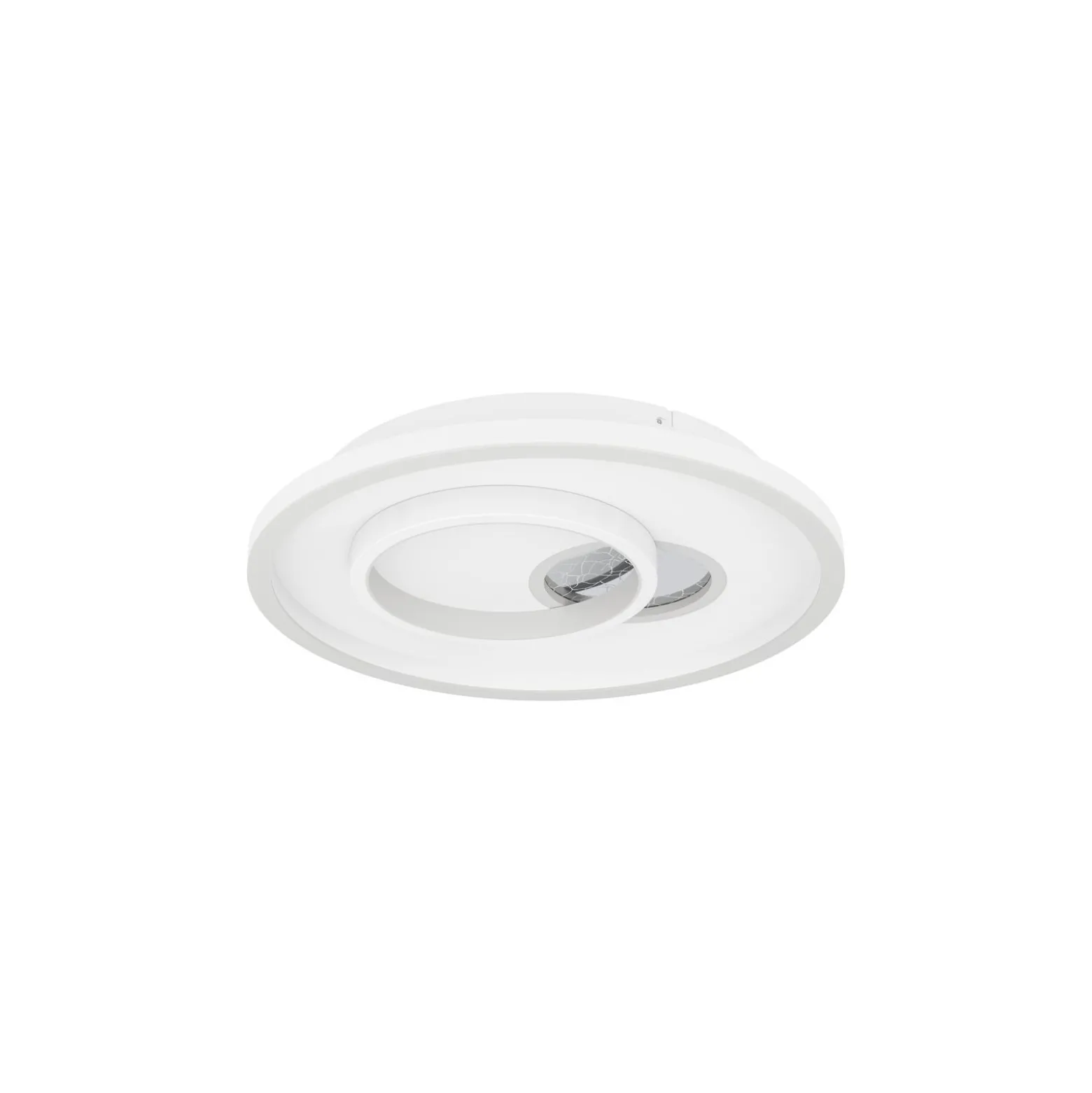 Eglo Vägg och Taklampa Tiriolo Stål Vit Silver 14W 1800lm - 840 Kallvit | IP20