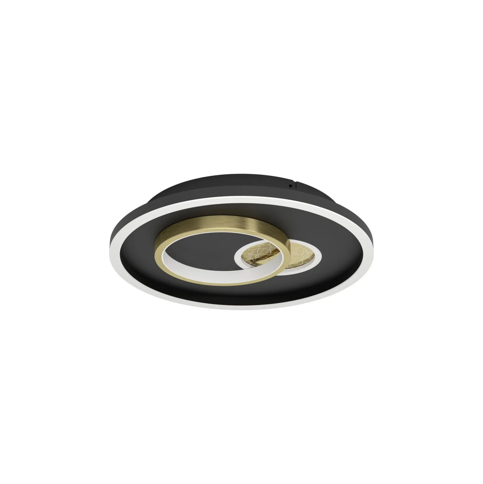 Eglo Vägg och Taklampa Tiriolo Stål Svart Guld 14W 1800lm - 840 Kallvit | IP20