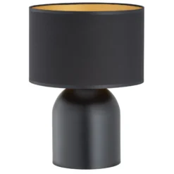 Emibig Bordslampa Aspen Stål Svart | Passande för 1x E27 - Max 15W