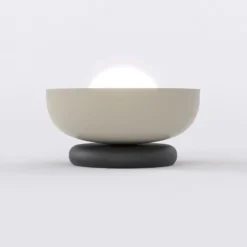 Emibig Bordslampa Ozzy Stål Brun | Passande för 1x G9 - Max 8W