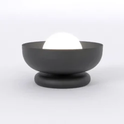 Emibig Bordslampa Ozzy Stål Svart | Passande för 1x G9 - Max 8W