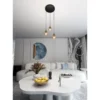 Emibig Pendellampa Cosmo Stål Svart | Passande för 3x E14 - Max 10W