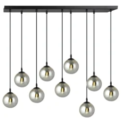 Emibig Pendellampa Cosmo Stål Svart | Passande för 9x E14 - Max 10W