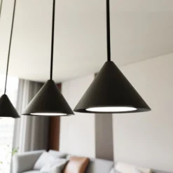 Emibig Pendellampa Elit Stål Svart | Passande för 1x GX53 - Max 12W