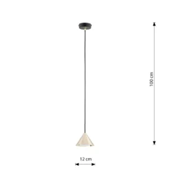 Emibig Pendellampa Elit Stål Svart | Passande för 1x GX53 - Max 12W