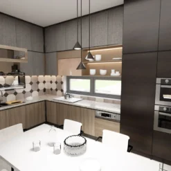 Emibig Pendellampa Elit Stål Svart | Passande för 3x GX53 - Max 10W