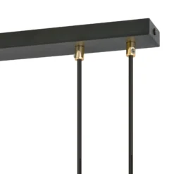 Emibig Pendellampa Glam Stål Svart | Passande för 3x E14 - Max 10W