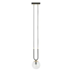 Emibig Pendellampa Glam Stål Svart | Passande för 1x E14 - Max 10W