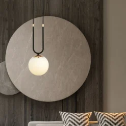 Emibig Pendellampa Glam Stål Svart | Passande för 1x E14 - Max 10W