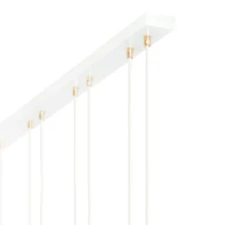 Emibig Pendellampa Glam Stål Vit | Passande för 3x E14 - Max 10W