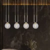 Emibig Pendellampa Glam Stål Vit | Passande för 4x E14 - Max 10W