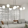 Emibig Pendellampa Gravity Stål Svart | Passande för 8x E14 - Max 10W