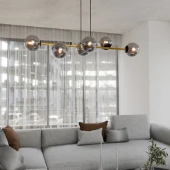 Emibig Pendellampa Gravity Stål Svart | Passande för 6x E14 - Max 10W