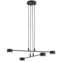 Emibig Pendellampa Modus Stål Svart | Passande för 4x GX53 - Max 12W
