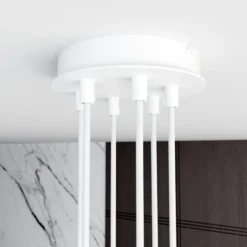 Emibig Pendellampa Modus Stål Vit | Passande för 6x GX53 - Max 12W