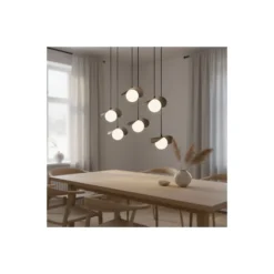 Emibig Pendellampa Ritual Stål Svart | Passande för 6x G9 - Max 8W