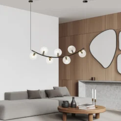 Emibig Pendellampa Ritz Stål Svart | Passande för 7x E14 - Max 10W