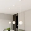 Emibig Pendellampa Royal Stål Vit | Passande för 1x E14 - Max 10W