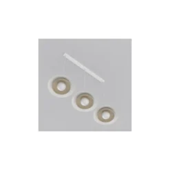Emibig Pendellampa Skin Stål Vit | Passande för 3x G9 - Max 8W