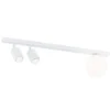 Emibig Taklampa Baster Stål Vit | Passande för 2x GU10 - Max 8W, 1x E14 - Max 10W
