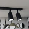 Emibig Taklampa Flash Stål Svart | Passande för 6x GU10 - Max 8W