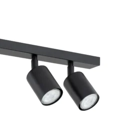 Emibig Taklampa Flash Stål Svart | Passande för 6x GU10 - Max 8W